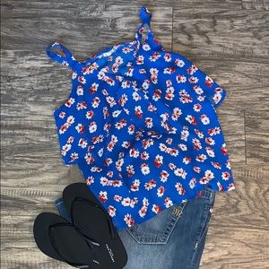 Floral tank top ♥️